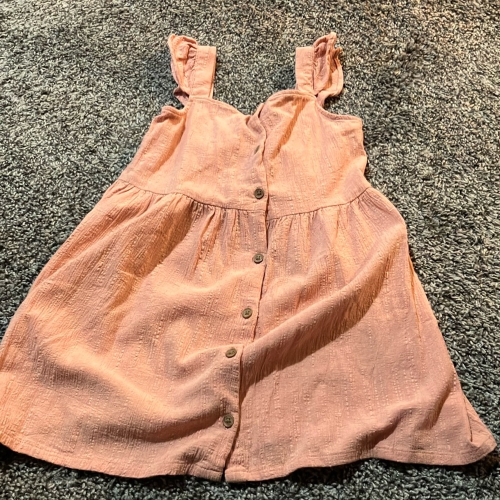 Girls linen dress